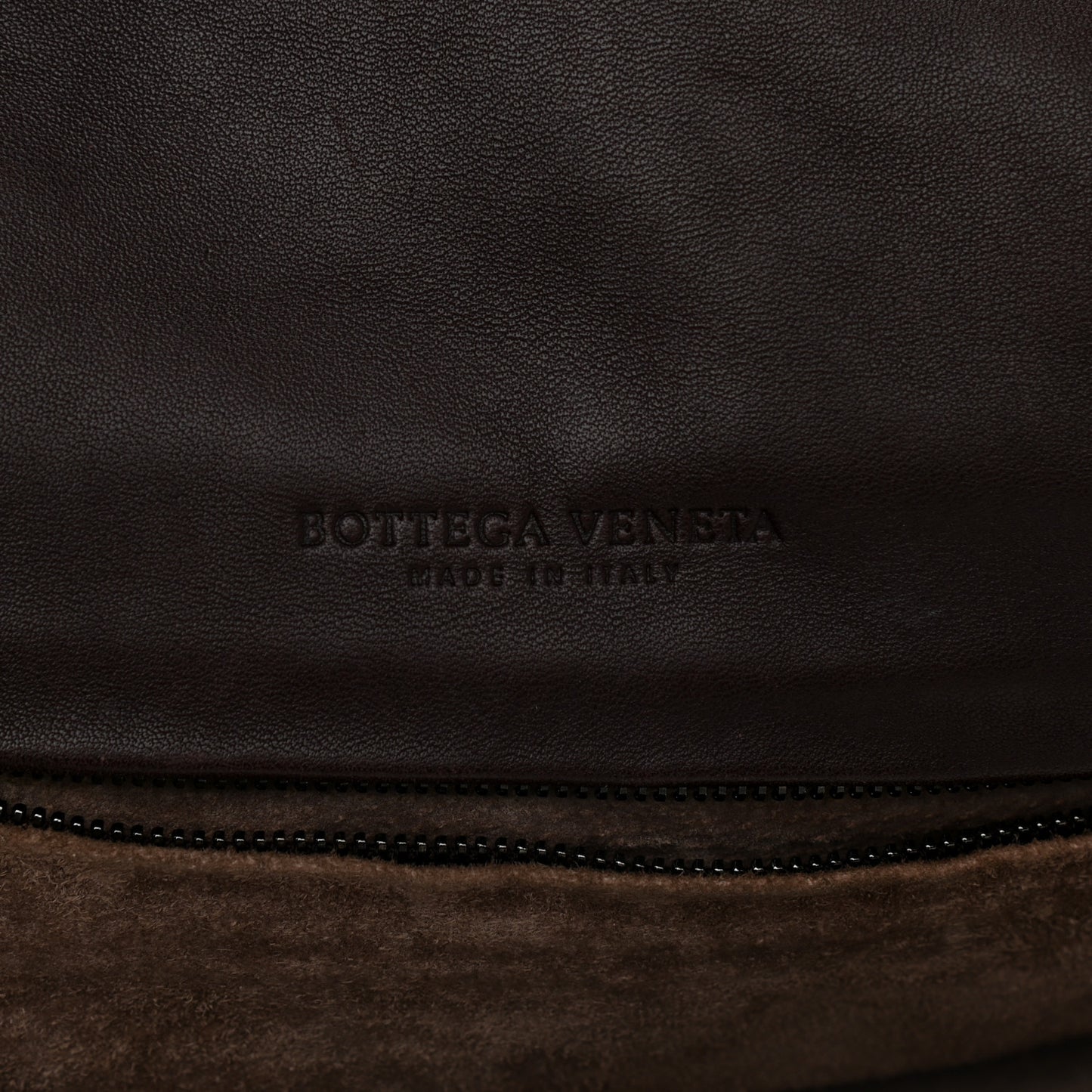 Nappa Intrecciato Messenger Bag Ebano