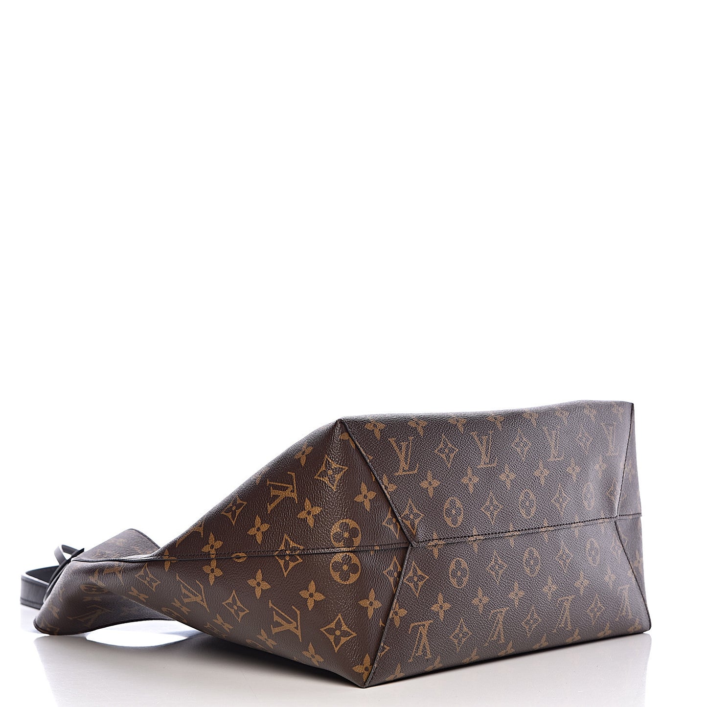 Monogram Flower Hobo Black