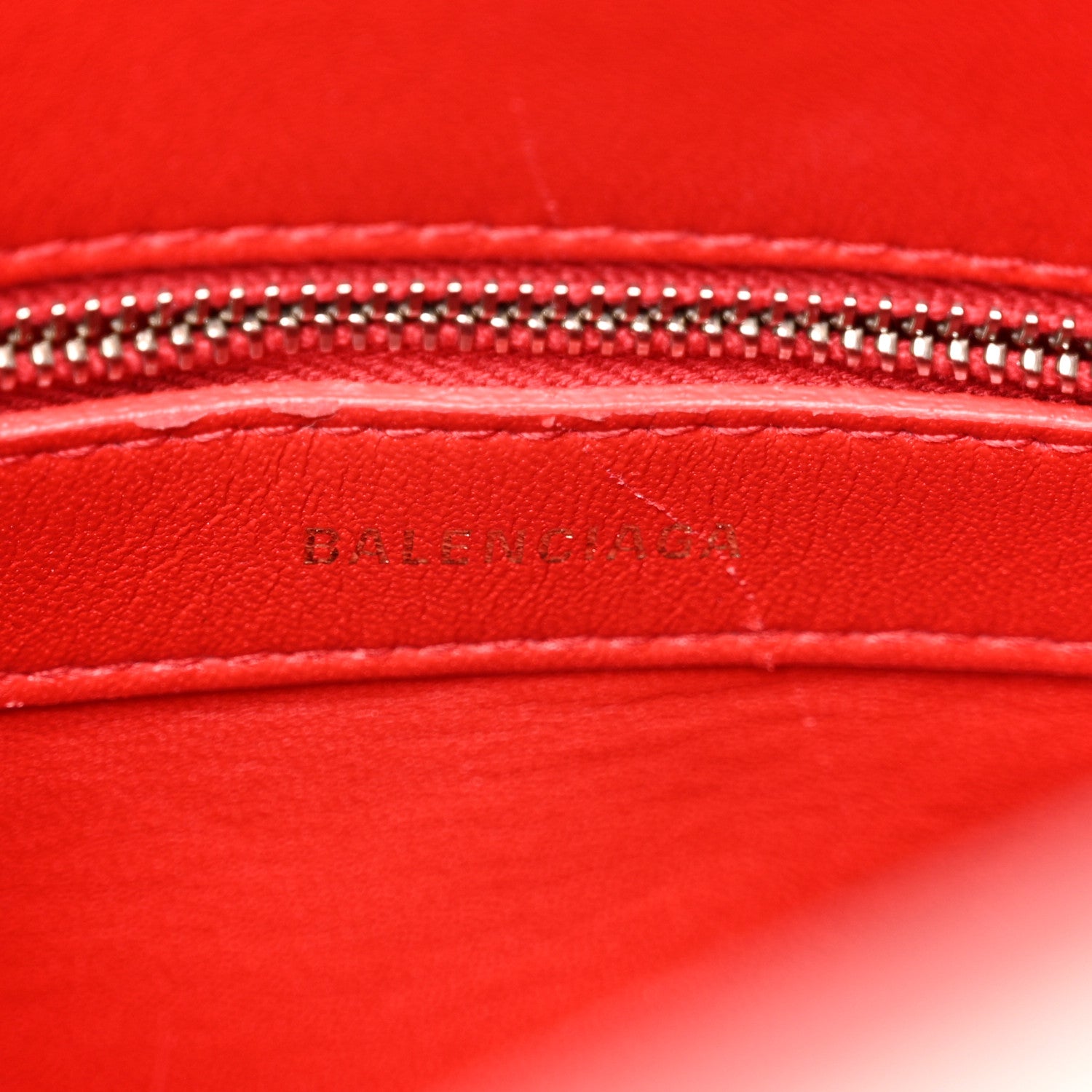 Balenciaga Signature Grained Calfskin Logo S Ville Top Handle Bag White Black 6 of 10