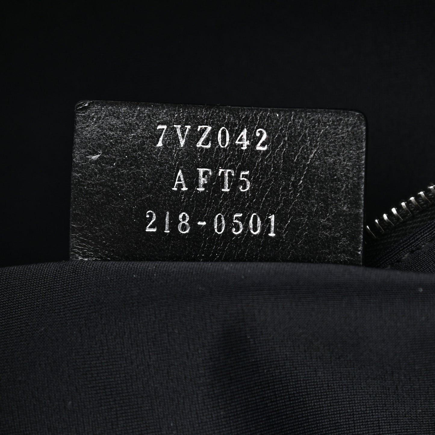 X SARAH COLEMAN Fabric Jacquard Vitello Grace Light Woven Lanyard FF Vertigo Pouch Pocket Backpack Tobacco Moro Black