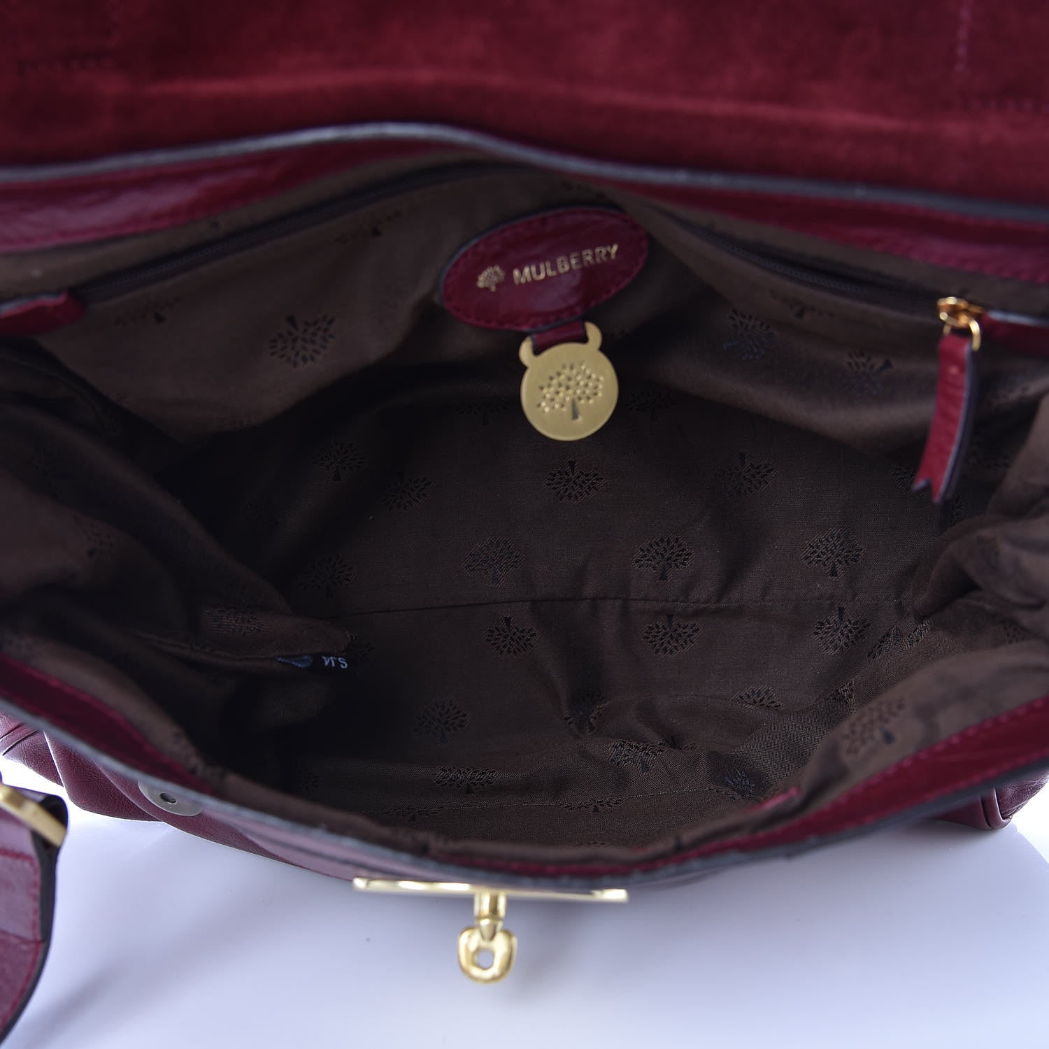 Mulberry Soft Buffalo Medium Alexa Conker 5 of 11
