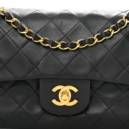 Chanel Lambskin Quilted Small Double Flap Black 5 of 11
