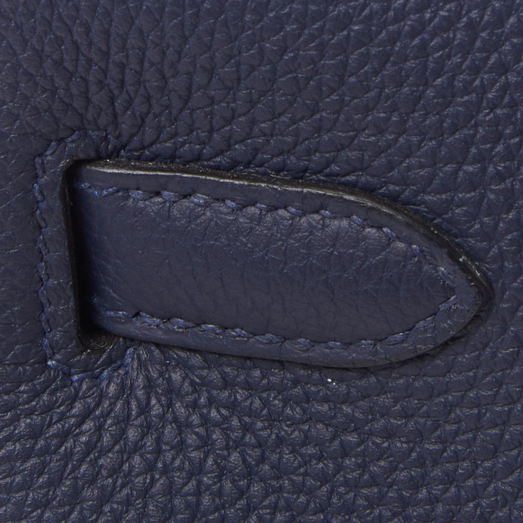 Hermes Togo Kelly Retourne 32 Bleu Nuit 11 of 31
