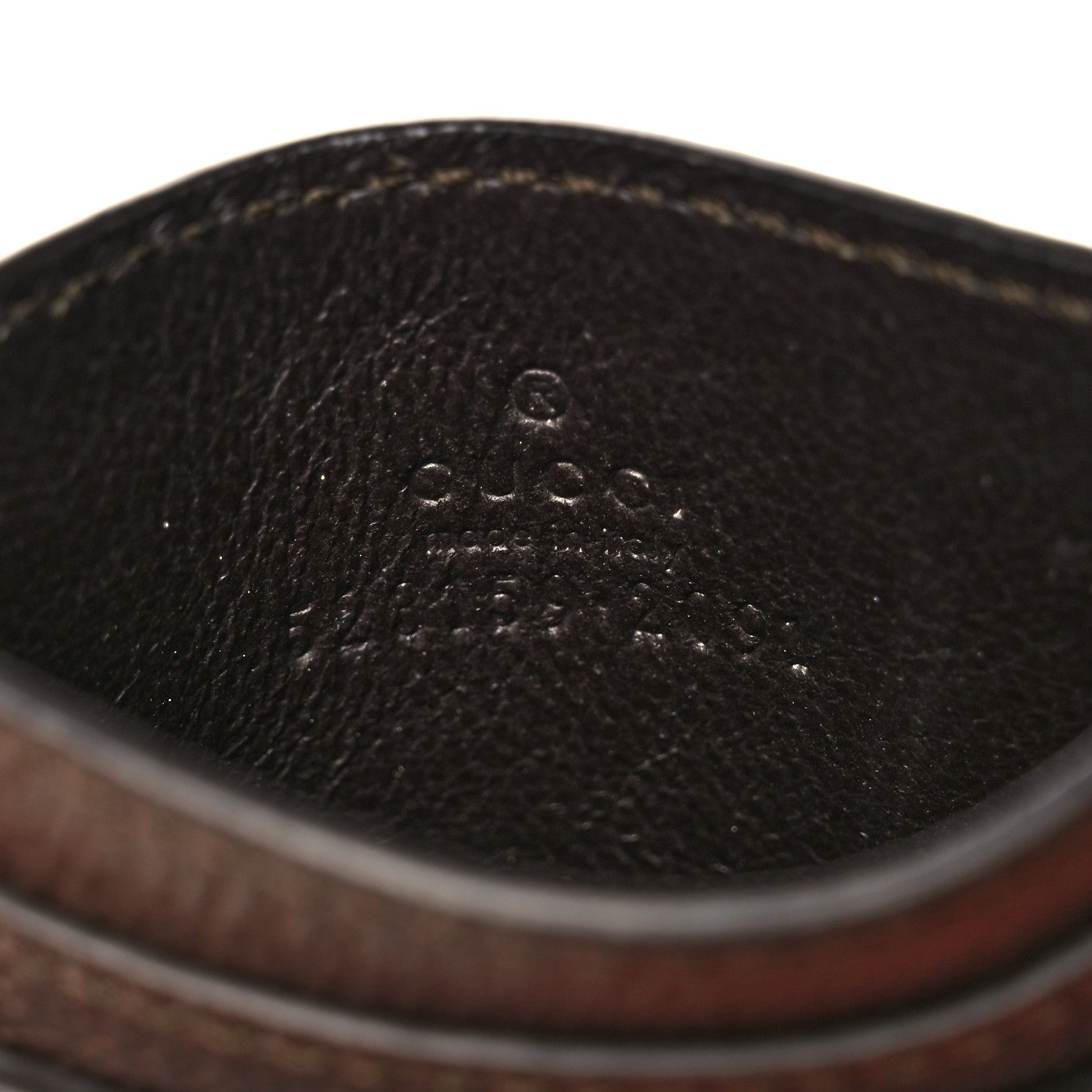 Gucci GG Supreme Monogram Ophidia Card Holder Brown 6 of 6