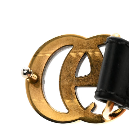 Gucci Calfskin Double G 20mm Belt 80 32 Black 8 of 9