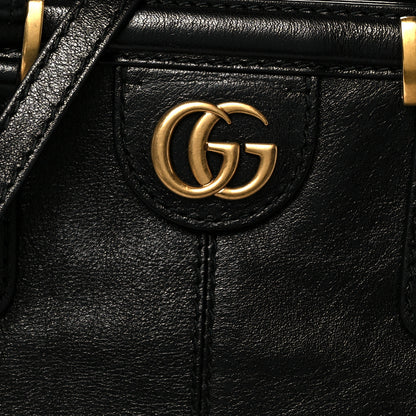 Gucci Calfskin Medium Re(Belle) Top Handle Bag Black 9 of 11
