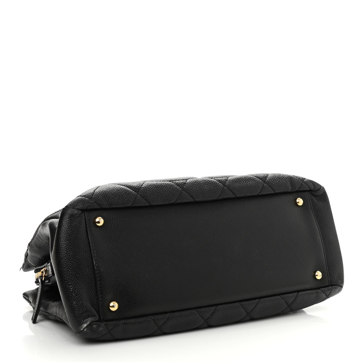 Chanel Caviar Quilted Timeless CC Soft Tote Black 4 of 11