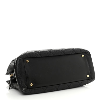 Chanel Caviar Quilted Timeless CC Soft Tote Black 4 of 11