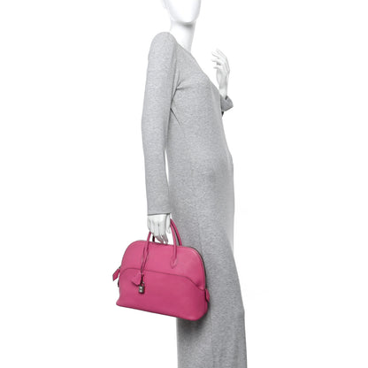 Hermes Chevre de Coromandel Bolide 1923 31 Fuchsia 2 of 11