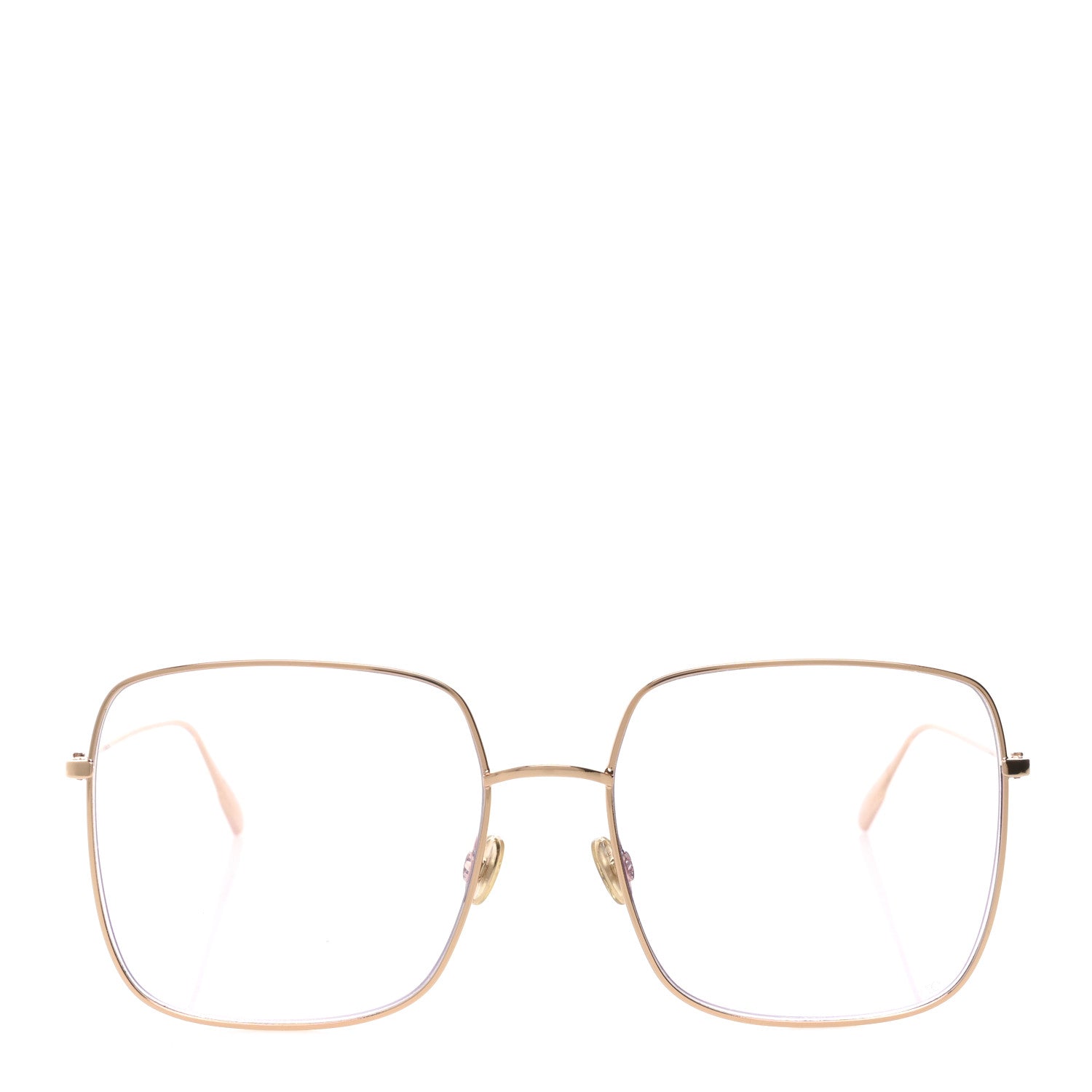 Christian Dior Metal Stellaire 1 Square Sunglasses Rose Gold 2 of 7