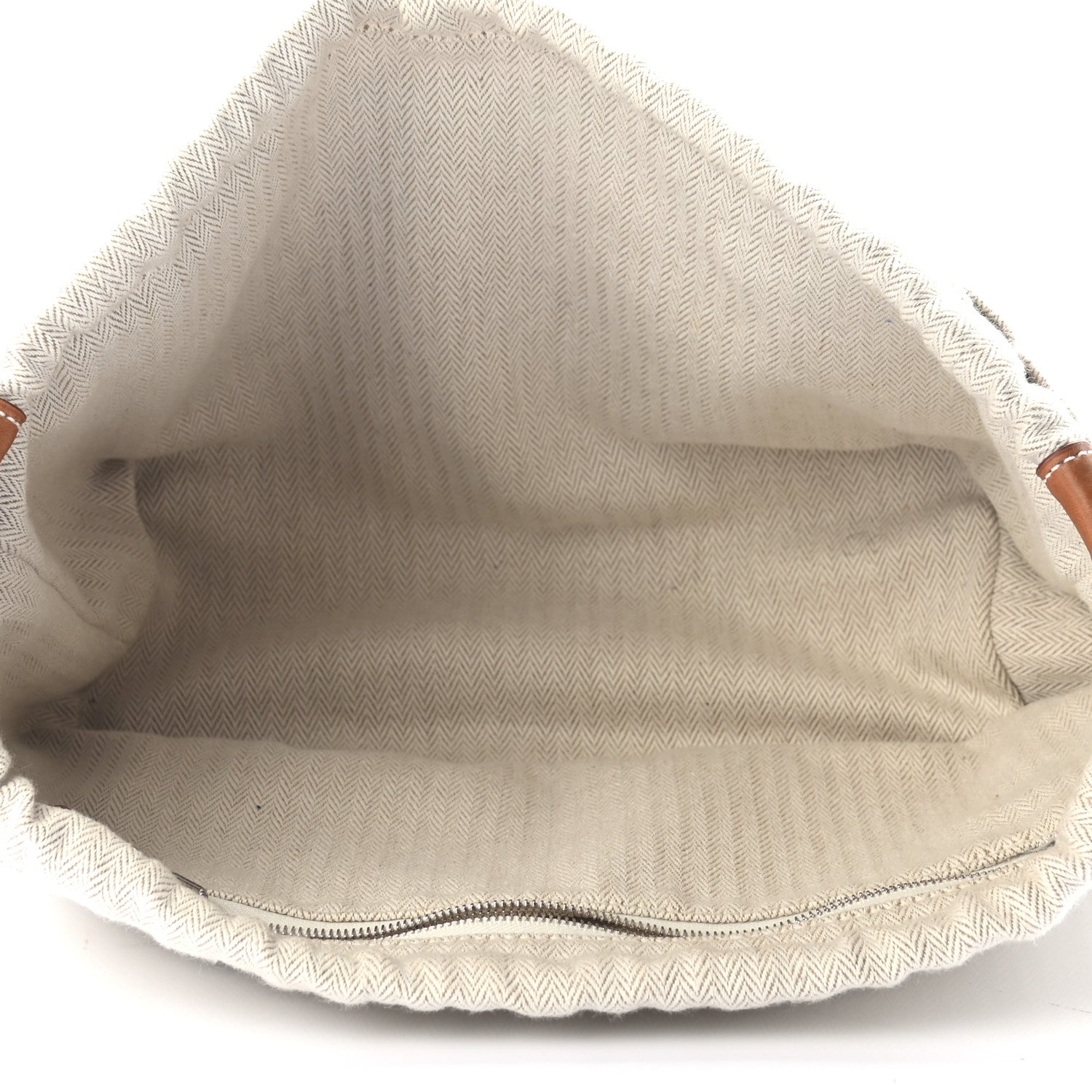 Hermes Canvas Barenia Fourbi 25 MM Pouch Naturel Fauve 5 of 8