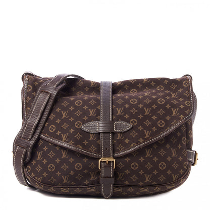 Louis Vuitton Monogram Mini Lin Saumur Ebene 1 of 9