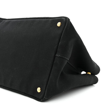 Prada Canapa Logo Tote Black 9 of 9