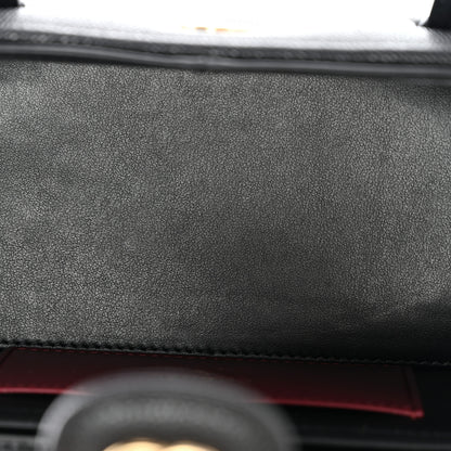 Chanel Shiny Caviar Preppy Coco Long Vanity With Strap Black 5 of 11