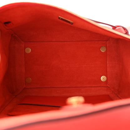 Celine Grained Calfskin Mini Belt Bag Coral Orange 5 of 10