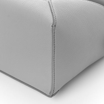 Loewe Calfskin Small Puzzle Edge Bag Pearl Grey 7 of 8
