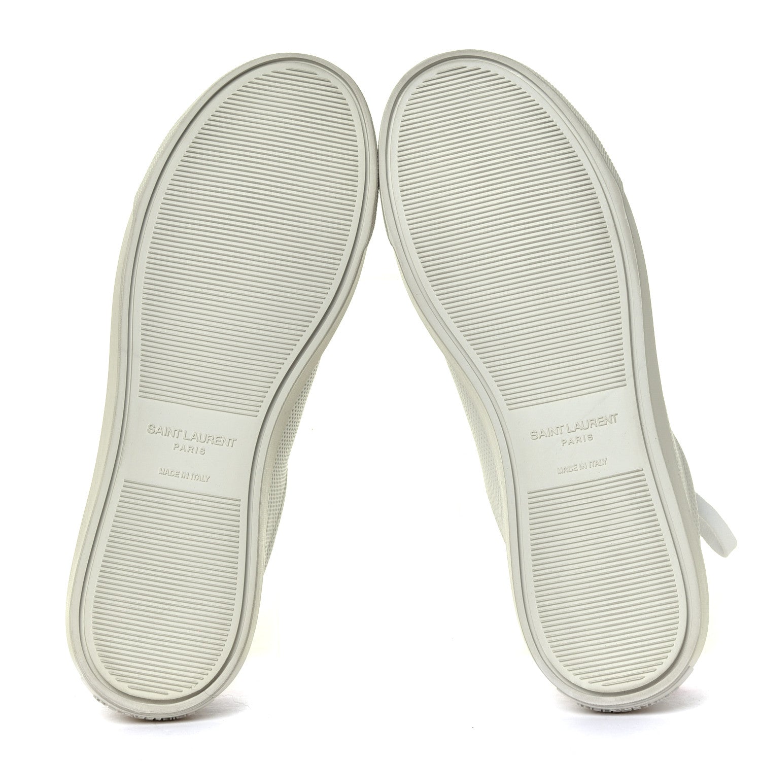 Saint Laurent Perforated Calfskin Glitter Andy Low Top Sneakers 36 6 of 7