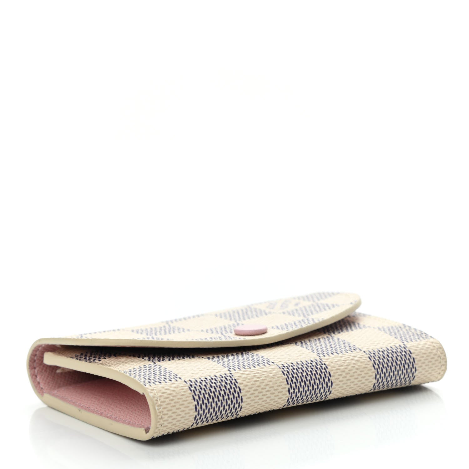 Louis Vuitton Damier Azur Rosalie Coin Purse Rose Ballerine 3 of 6