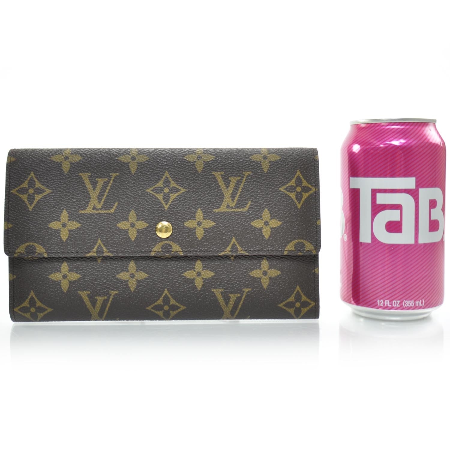 Louis Vuitton Monogram Checkbook Holder Wallet 2 of 8