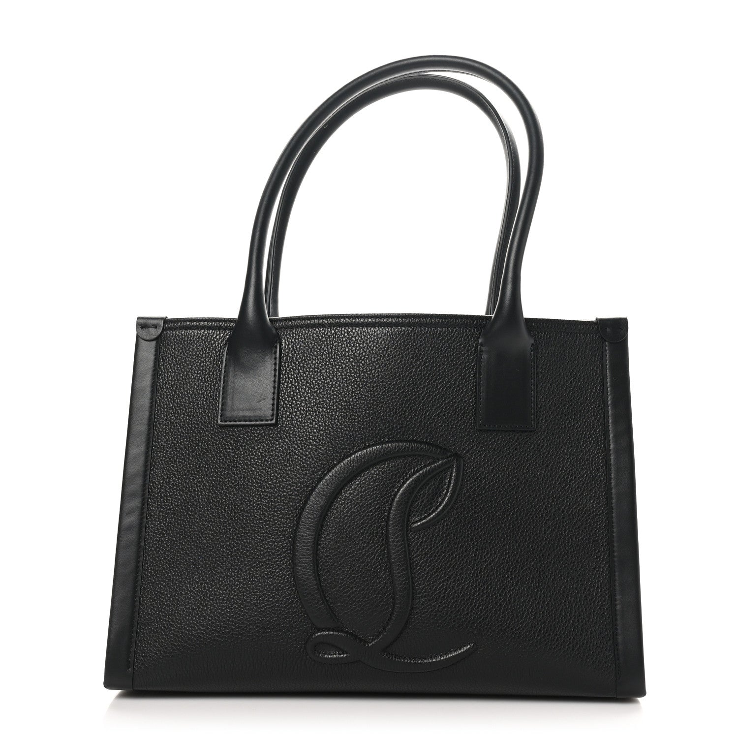 Christian Louboutin Calfskin Empire Small By My Side Tote Black 1 of 9