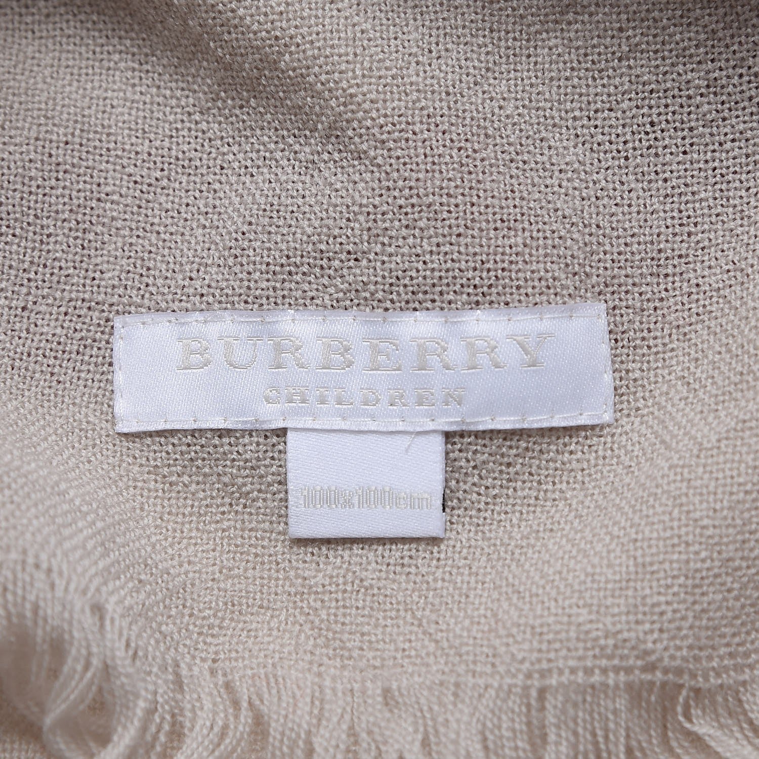 Burberry Merino Wool Nova Check Scarf Trench 4 of 4