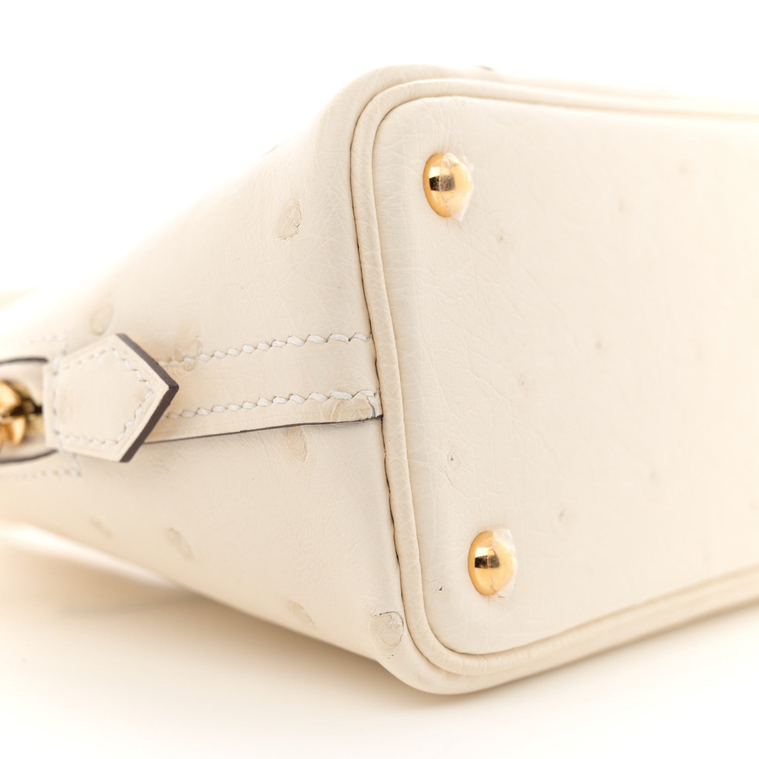 Hermes Ostrich Bolide Mini 1923 Nata 9 of 12