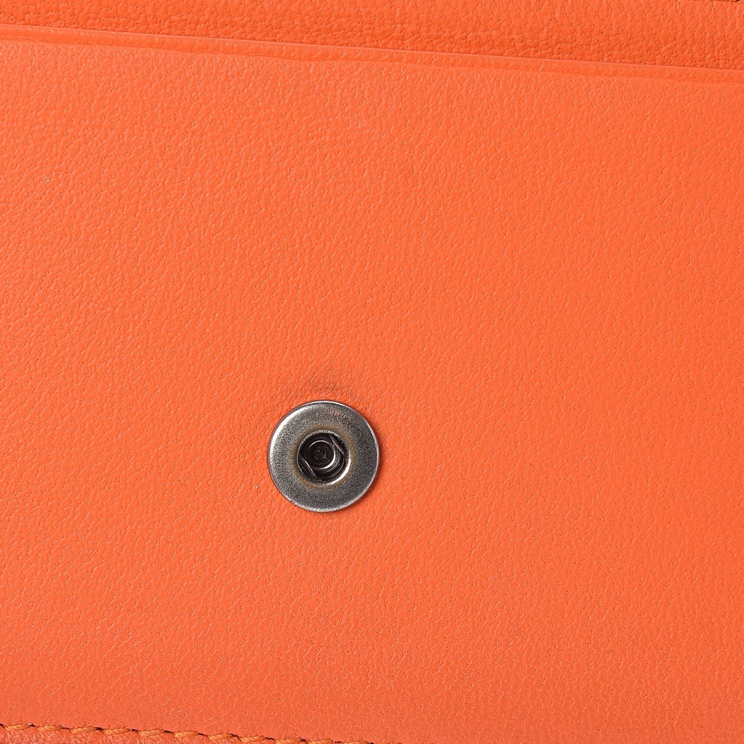 Bottega Veneta Nappa Intrecciato Card Holder Tangerine 10 of 12