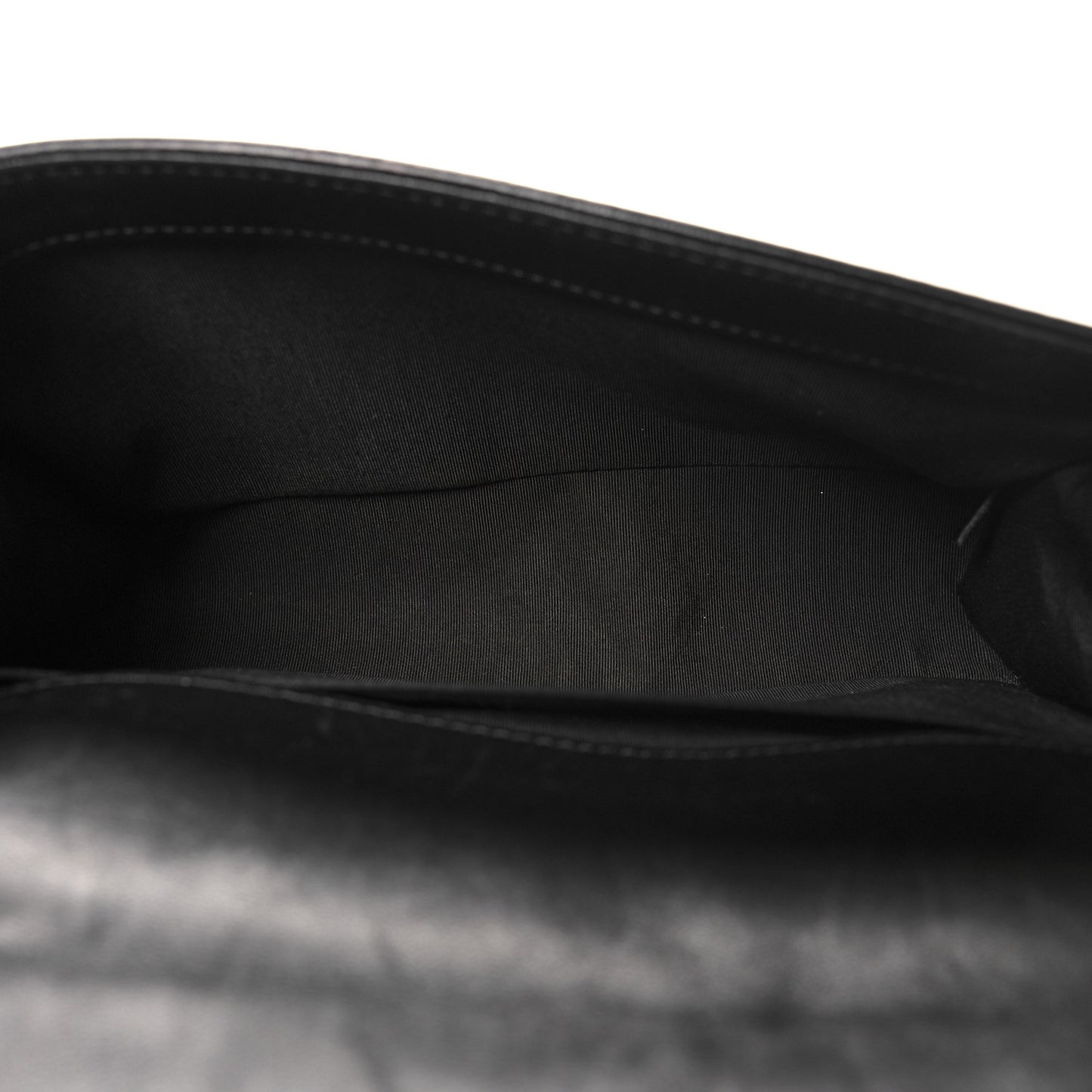 Lambskin Quilted Medium Boy Flap Black