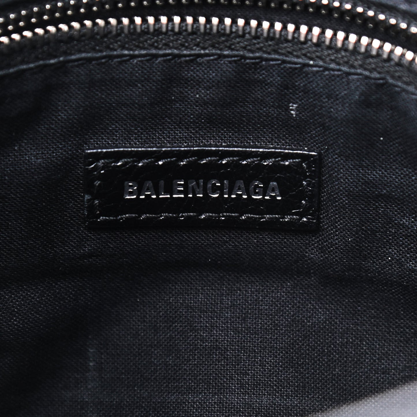 Agneau Classic Silver Hardware S City Black