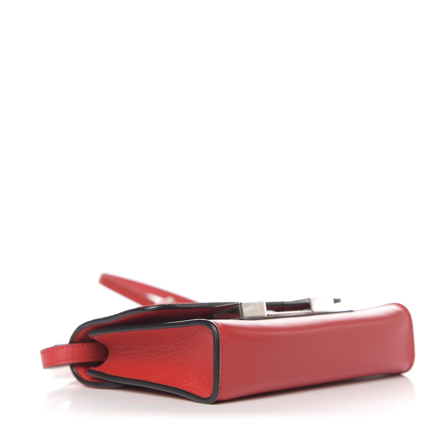 Proenza Schouler Calfskin Suede Tiny PS11 Classic Shoulder Bag Cardinal Red 4 of 10