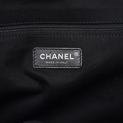 Chanel Canvas Large Deauville Tote Charcoal 7 of 8
