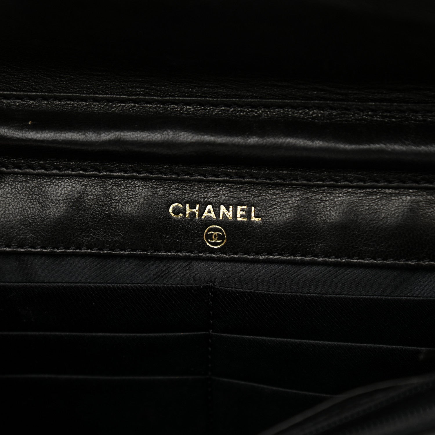 Chanel Nylon Travel Wallet On Chain WOC Black 5 of 13