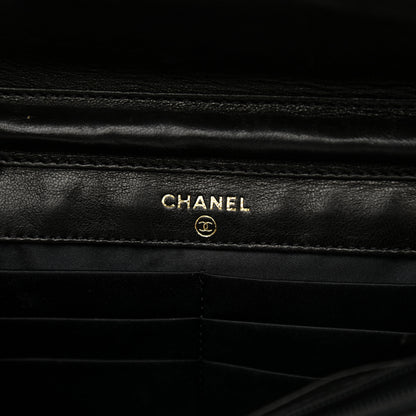 Chanel Nylon Travel Wallet On Chain WOC Black 5 of 13