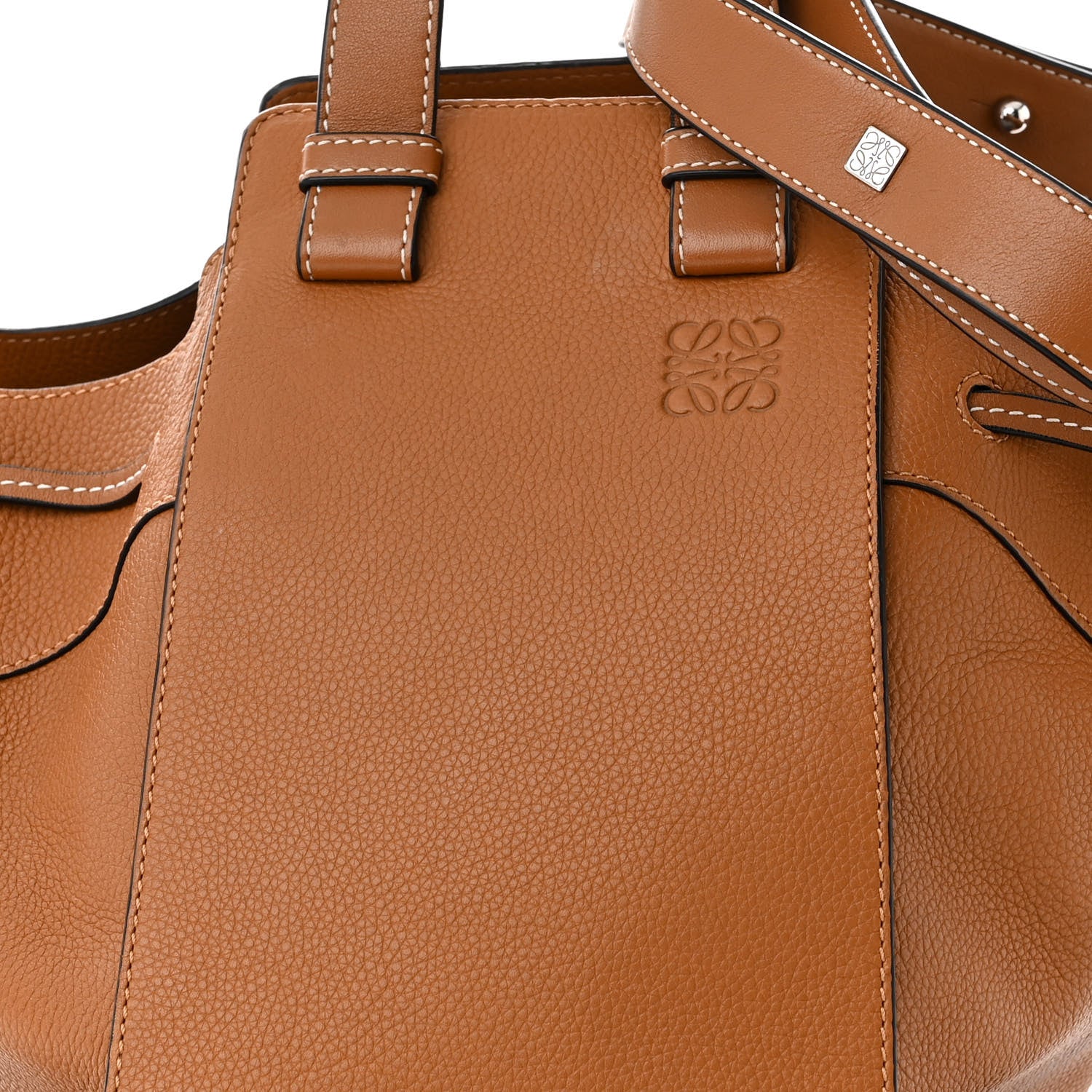 Loewe Calfskin Medium Hammock Shoulder Bag Tan 8 of 14