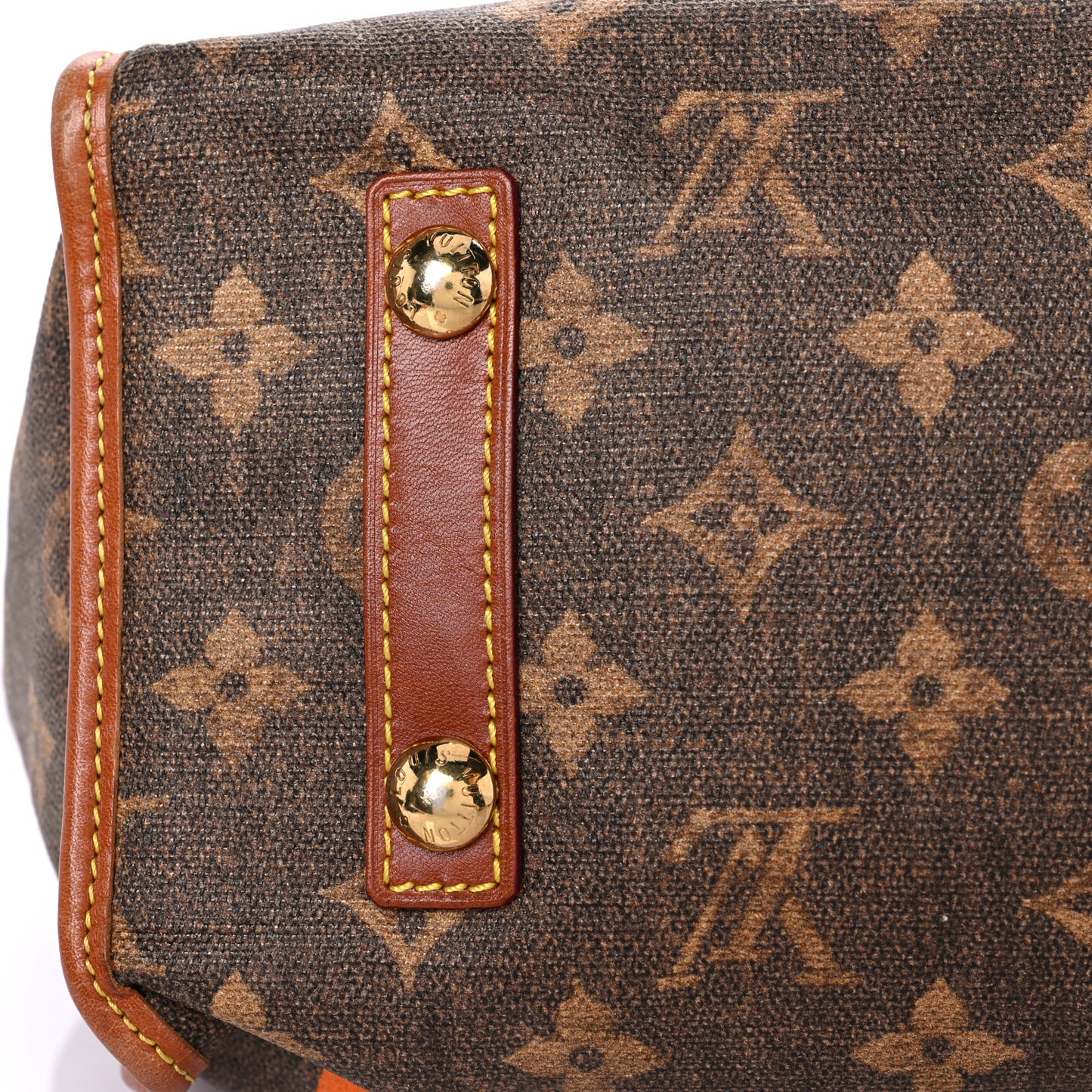 Monogram Rayures Tisse Sac PM