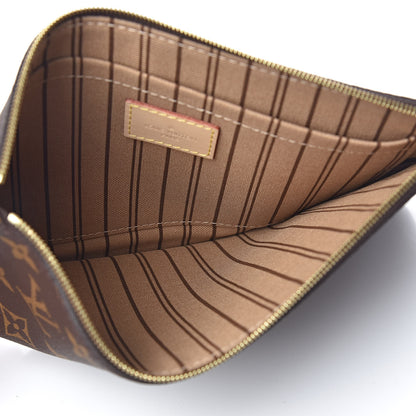 Louis Vuitton Monogram Neverfull MM GM Pochette 5 of 8