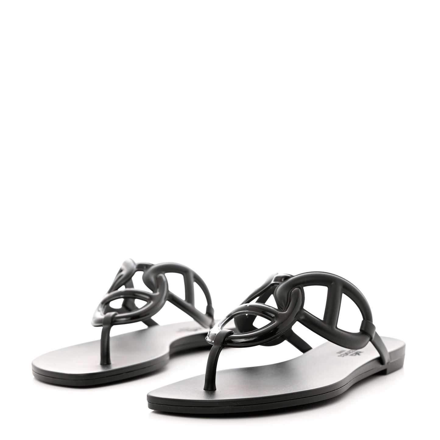 Rubber Womens Egerie Sandals 38 Black