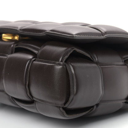 Bottega Veneta Lambskin Maxi Intreccio Padded Chain Cassette Crossbody Bag Black 7 of 7
