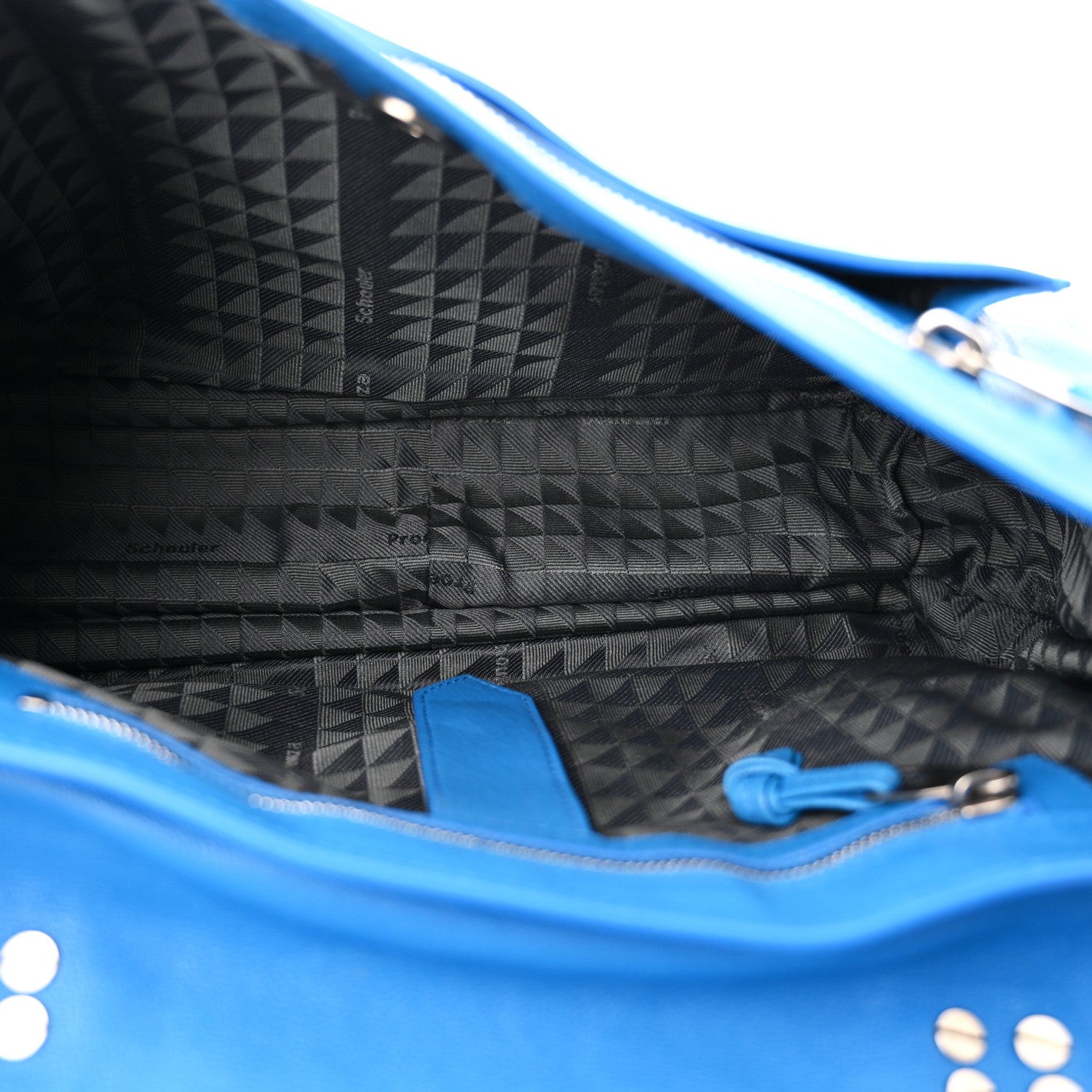 Proenza Schouler Lambskin Medium PS1 Satchel Sea Blue 5 of 10