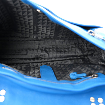 Proenza Schouler Lambskin Medium PS1 Satchel Sea Blue 5 of 10