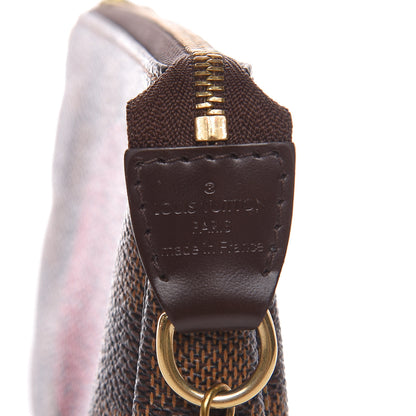 Louis Vuitton Damier Ebene Complice Trunks and Bags Mini Pochette Accessories Red 8 of 10