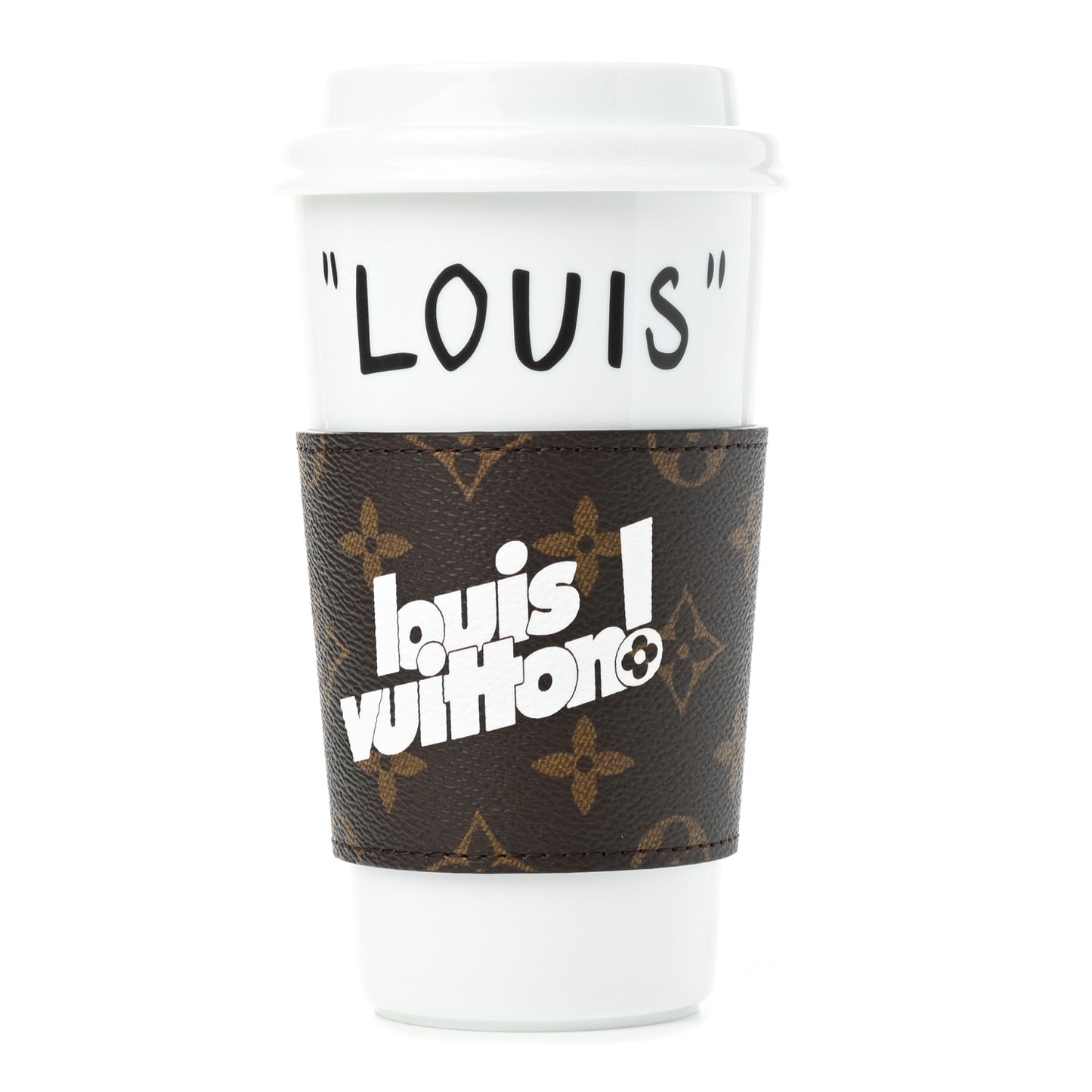 Monogram Calfskin Everyday LV Louis Cup