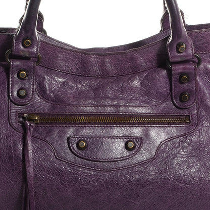 Balenciaga Agneau Classic Hardware City Raisin 12 of 12
