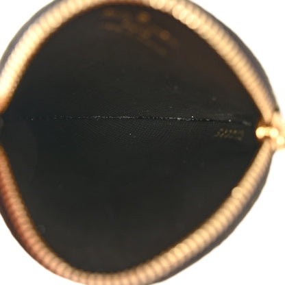 Louis Vuitton Mini Lin Round Coin Purse Kaki 5 of 6