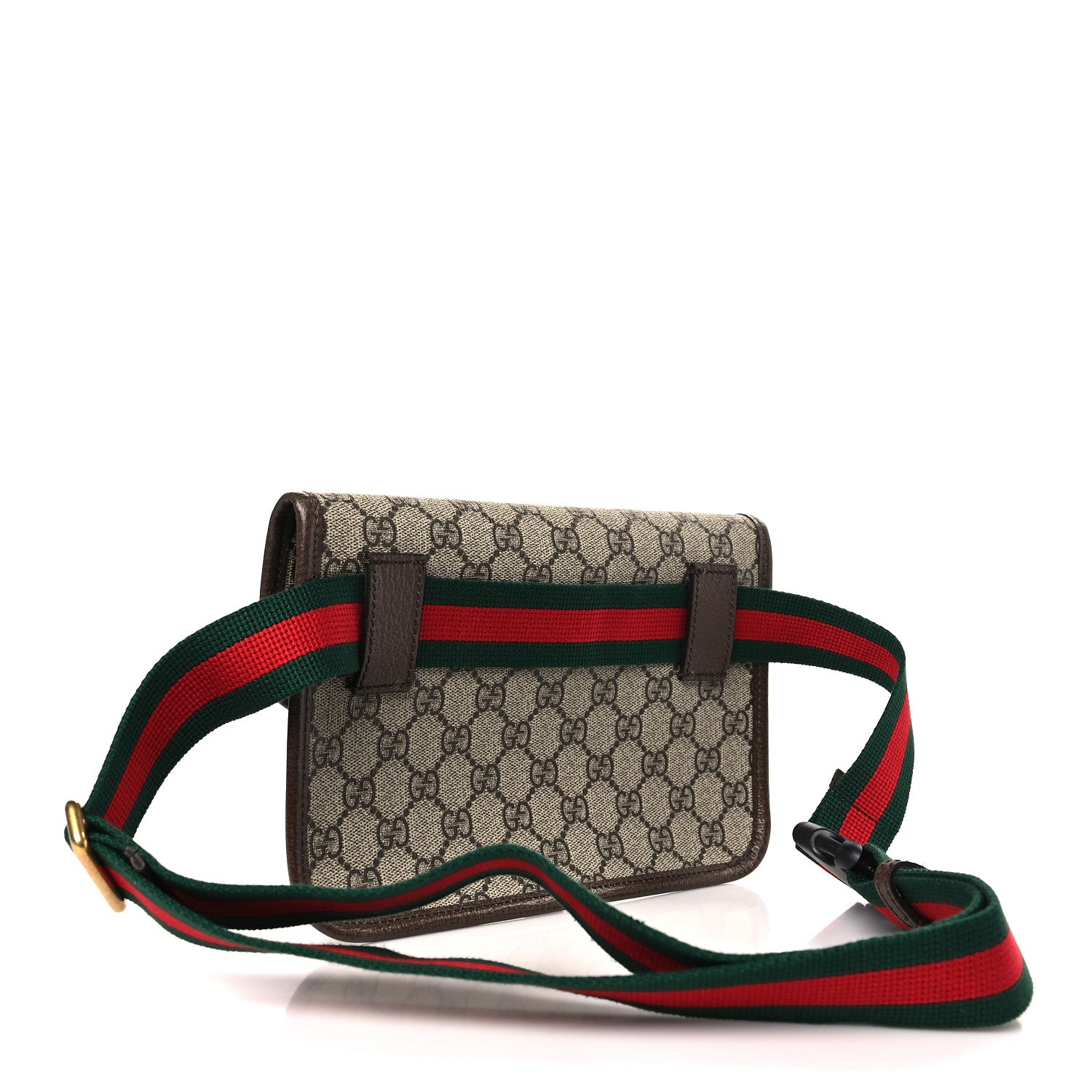 Gucci GG Supreme Monogram Neo Vintage Web Belt Bag Brown 3 of 8