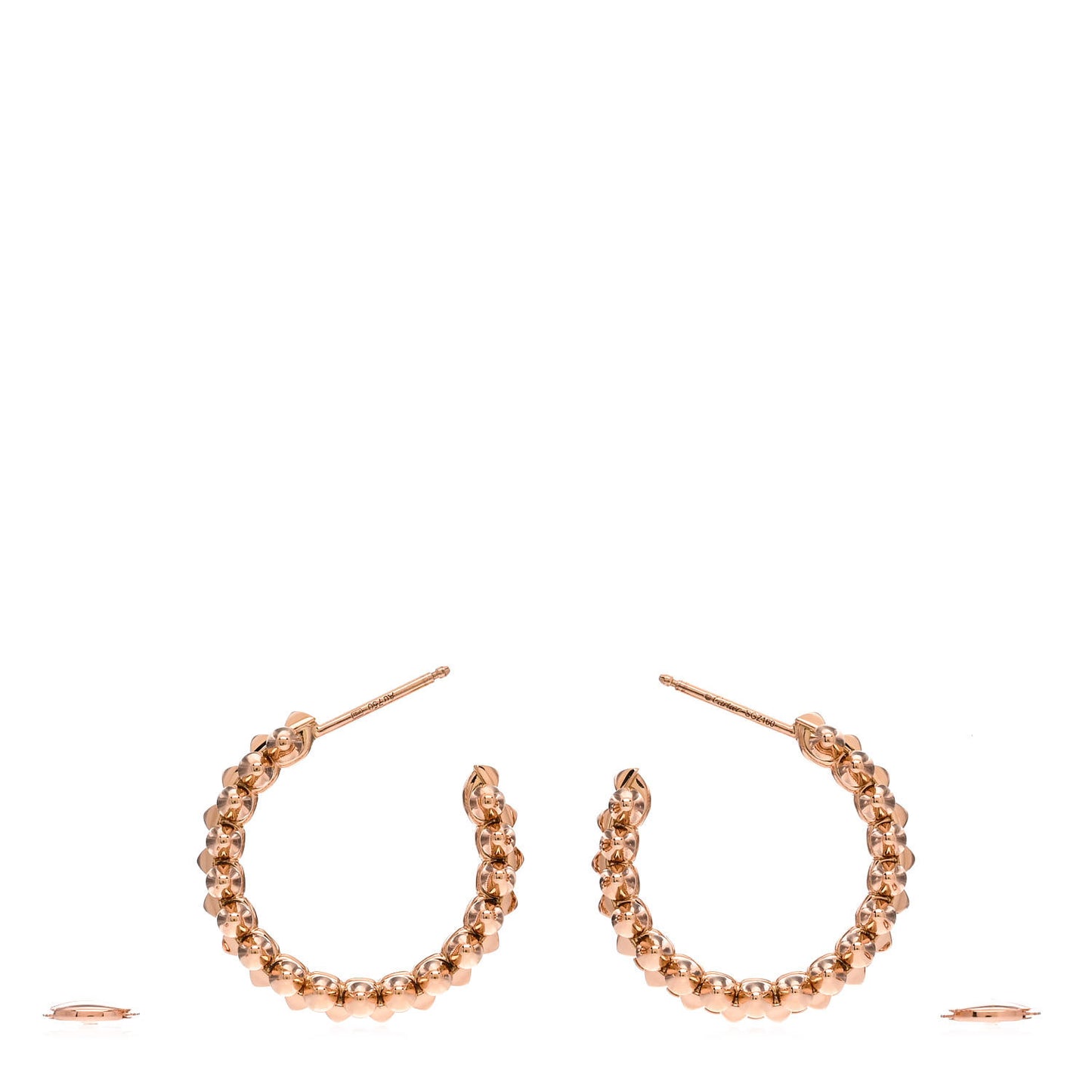 18K Pink Gold Small Clash de Cartier Earrings