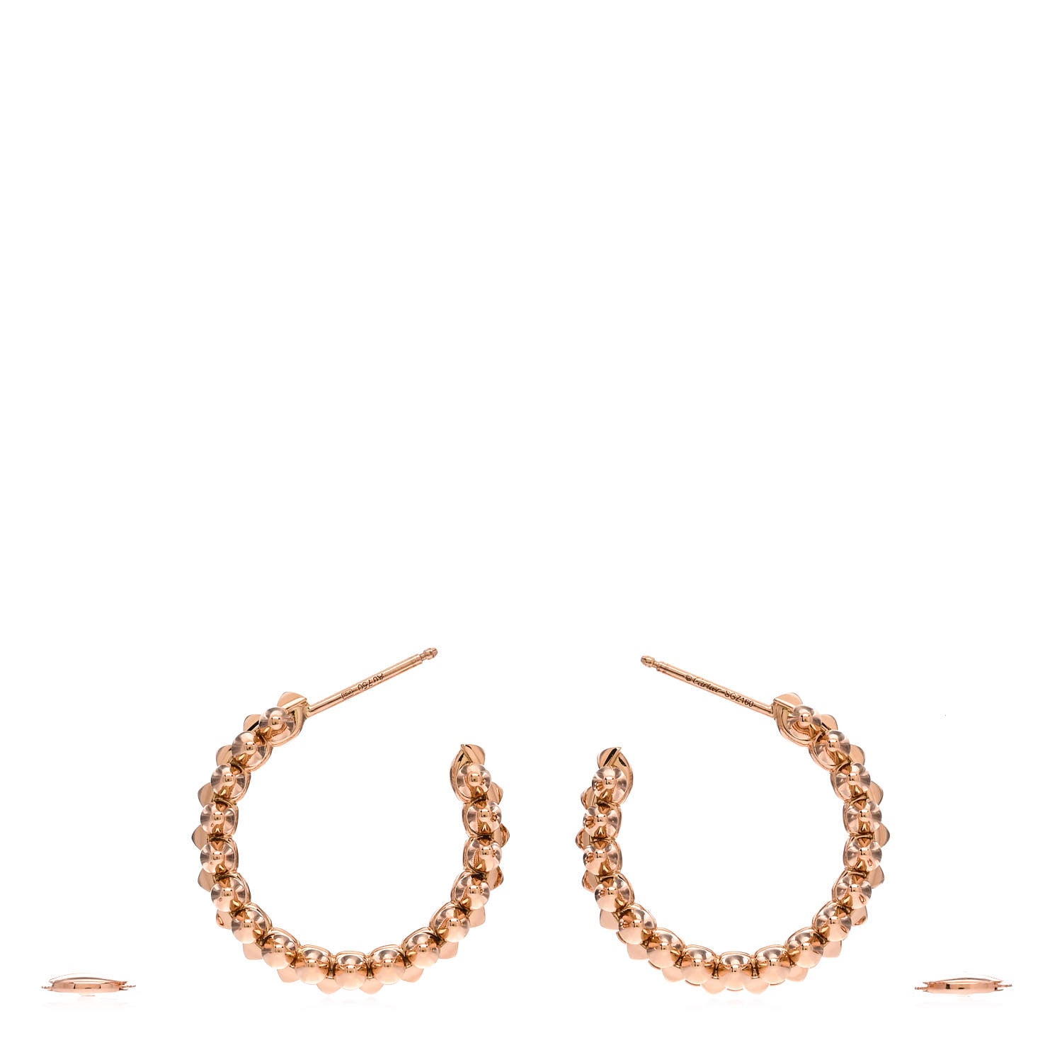 Cartier 18K Pink Gold Small Clash de Cartier Earrings 3 of 6