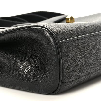 Celine Grained Calfskin Teen Soft 16 Shoulder Bag Black 8 of 9