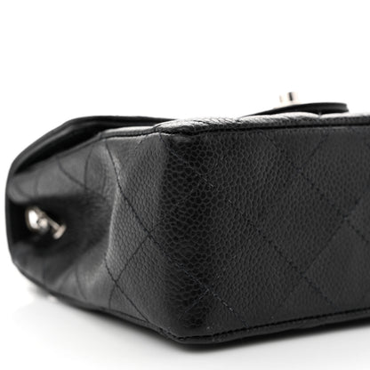 Chanel Caviar Quilted Mini Square Flap Black 9 of 11