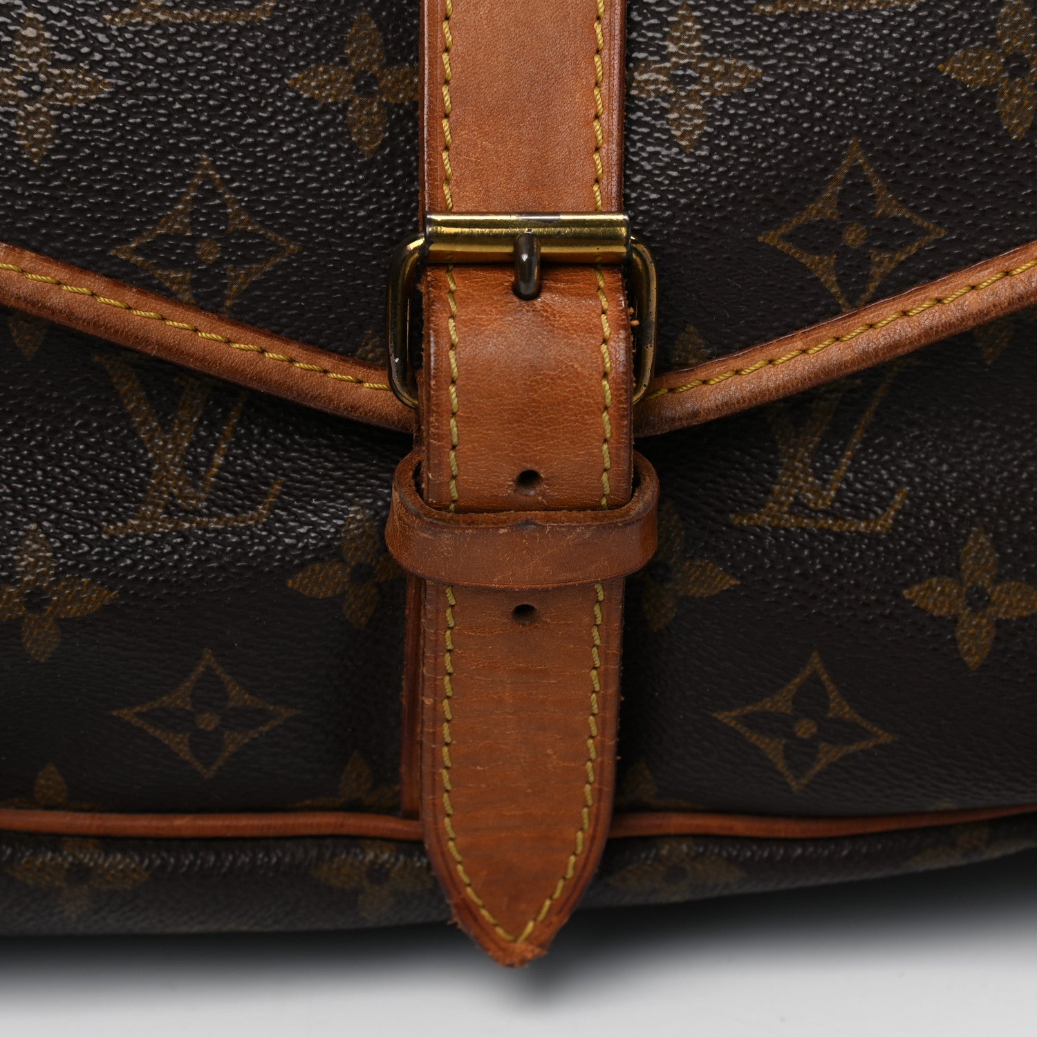 Louis Vuitton Monogram Saumur 35 18 of 23